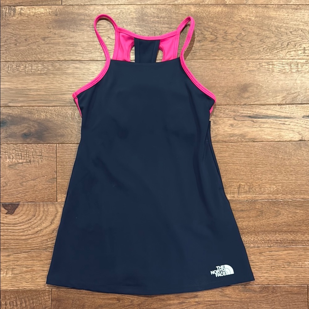 THE NORTH FACE Girls Never Stop Dress - Summit Navy - Size S P (7/8)